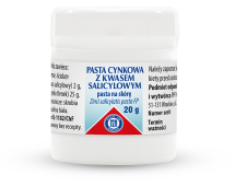 Pasta Cynkowa z kwasem salicylowym 20 g (Hasco)