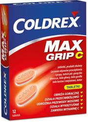 Coldrex Maxgrip 12 tabletek