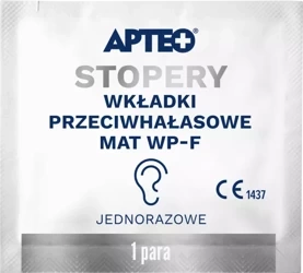 Stopery woskowe, 2 sztuki (Apteo)