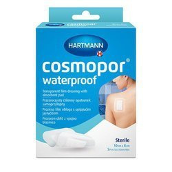 OPATRUNEK COSMOPOR WATERPROOF 10CM X 8CM 5SZTUK