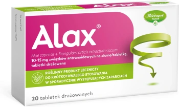 Alax, 20 tabletek