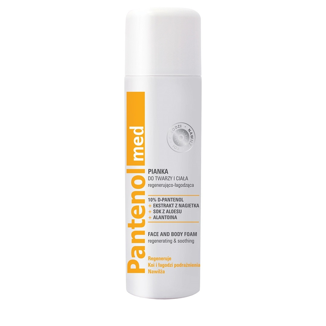 IDEEPHARM SP. Z Pantenol Med Schaum für Gesicht und Körper regenerierend-beruhigend, 150 ml — Inhaltsstoffe und Bewertung