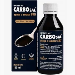 Carbosal, syrop o smaku coli, 100 ml 